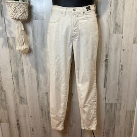 Vintage 90’s Versace Jeans Couture White Jeans - Size 29 - Picture 5 of 16